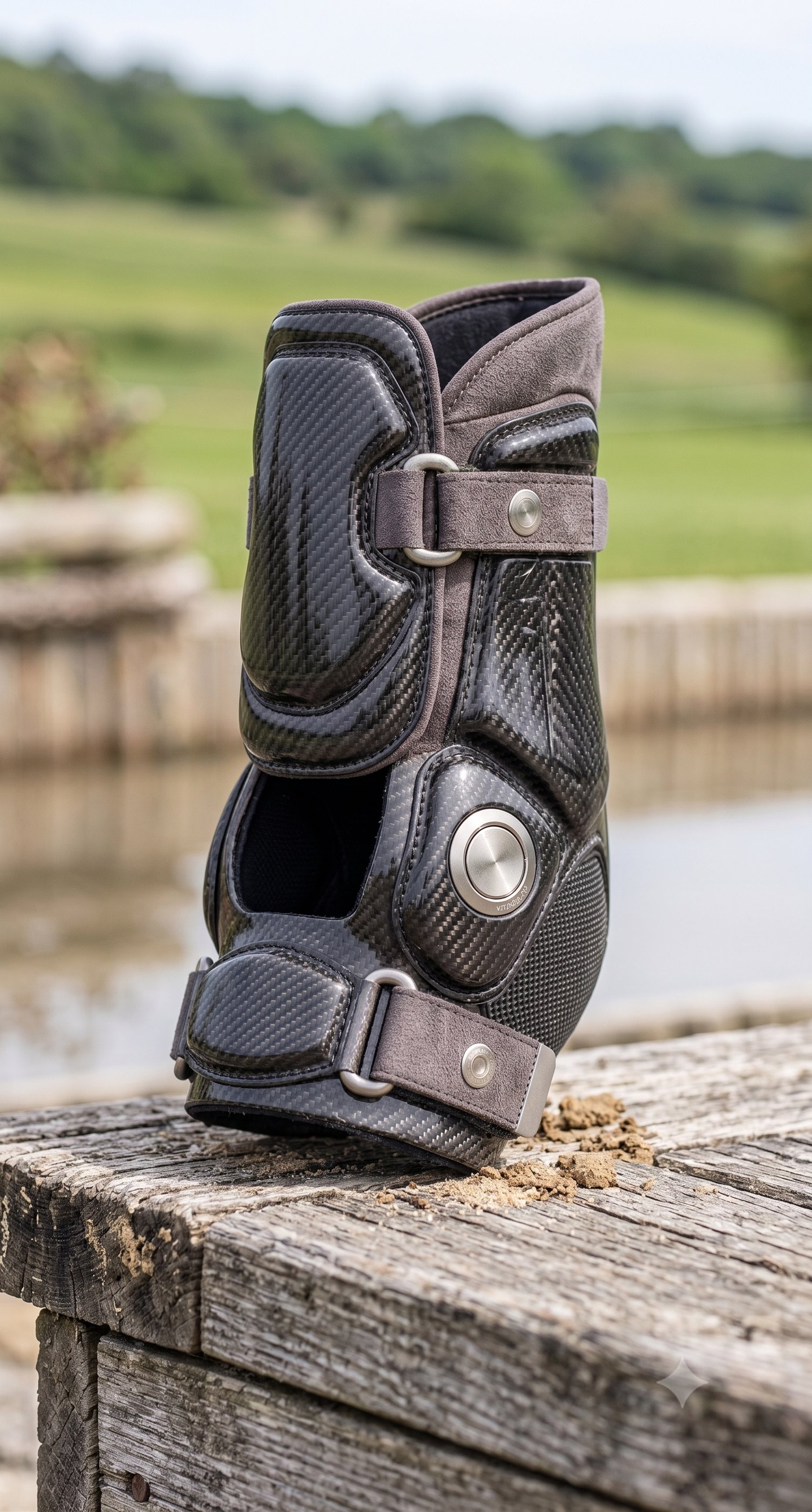 TendonStride Apex carbon-fiber tendon boot studio shot