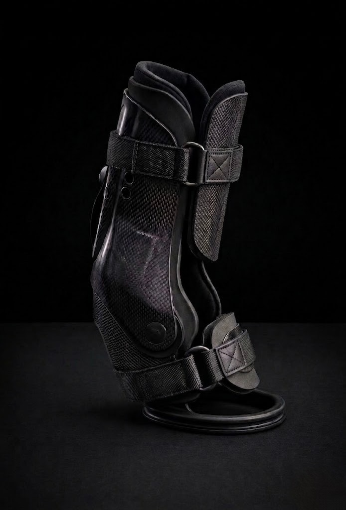 TendonStride Apex carbon-fiber tendon boot studio shot